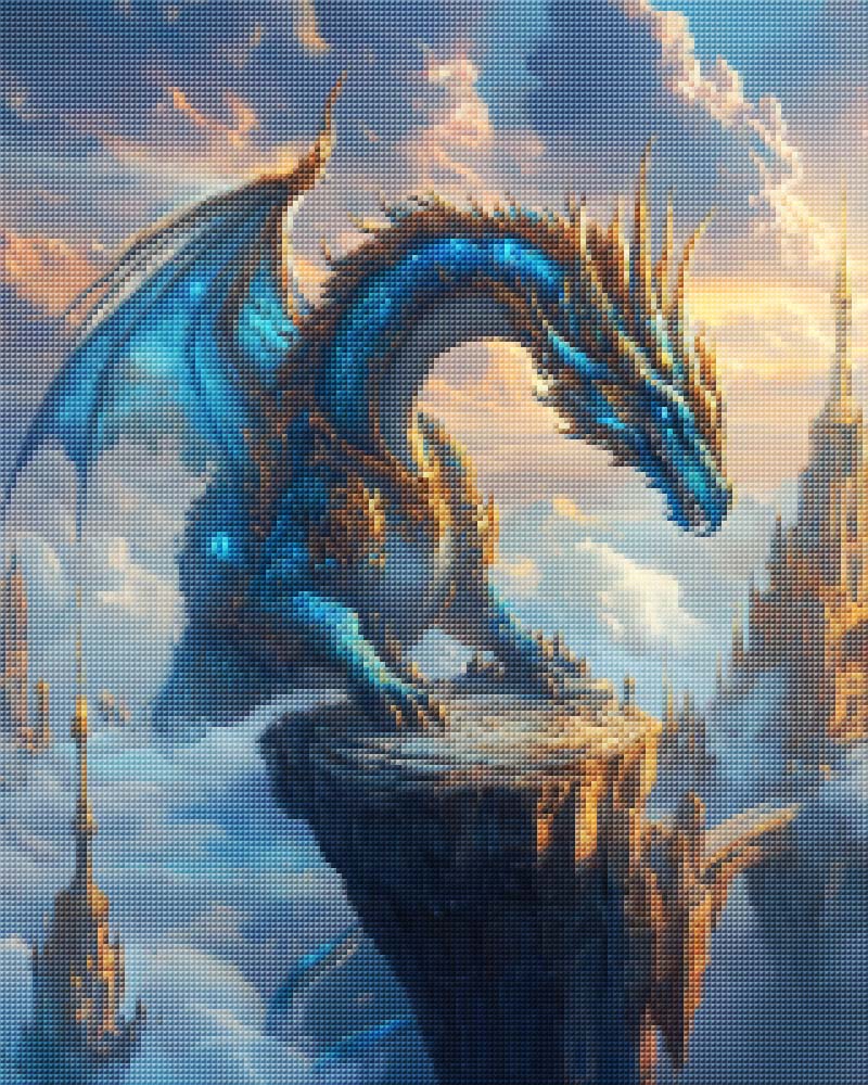 Guardian Blue Dragon