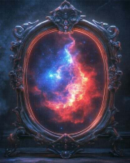 Glowing Ancient Magic Mirror