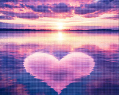Calm Lake at Sunset