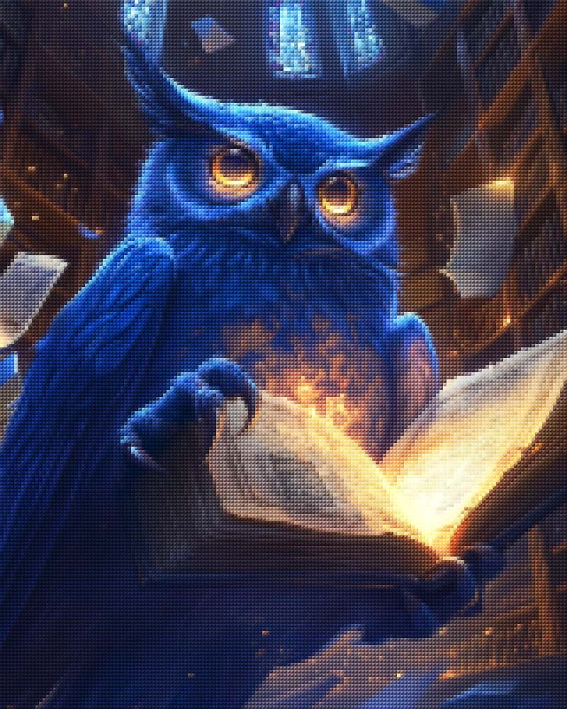 Sapphire Sage Owl