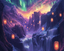 Runic Glow Canyon