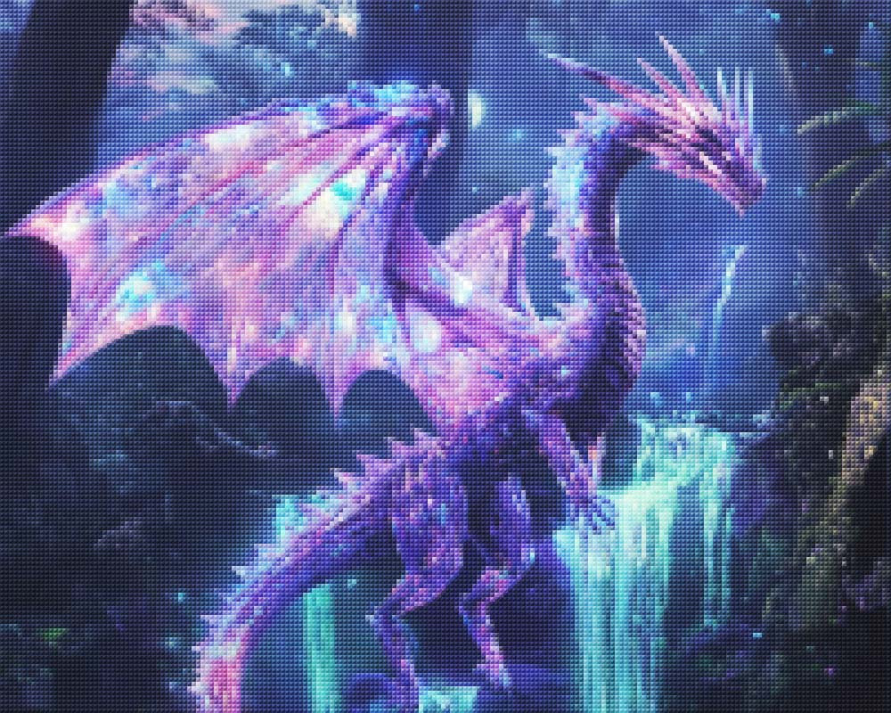 Iridescent Crystal Dragon