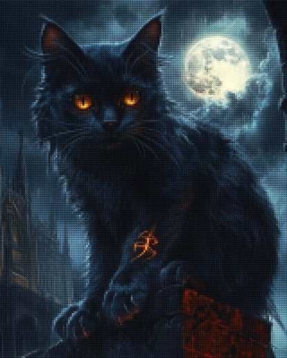 Mirror Obsidian Cat