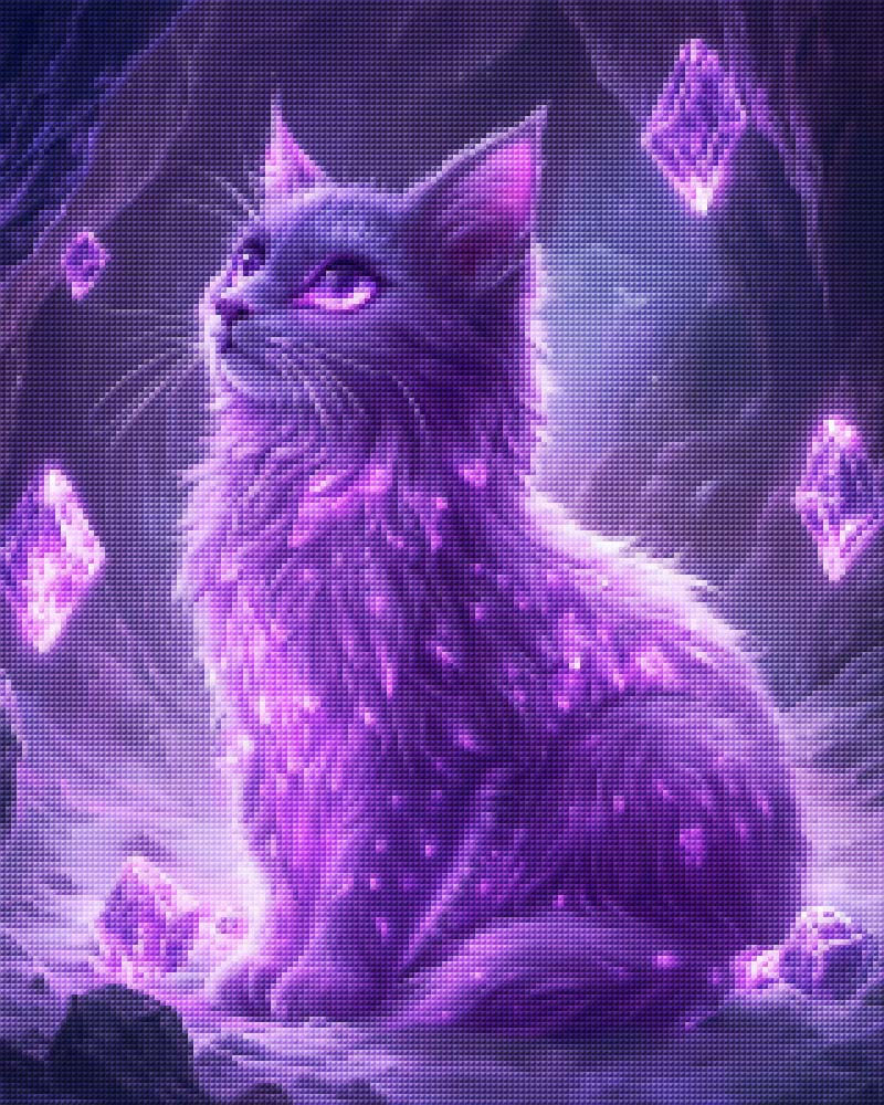 Amethyst Shimmer Cat