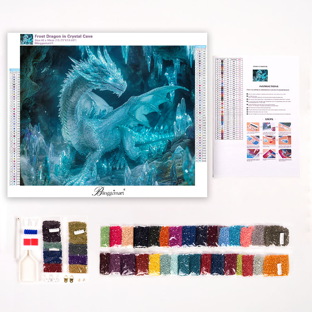 Frost Dragon in Crystal Cave