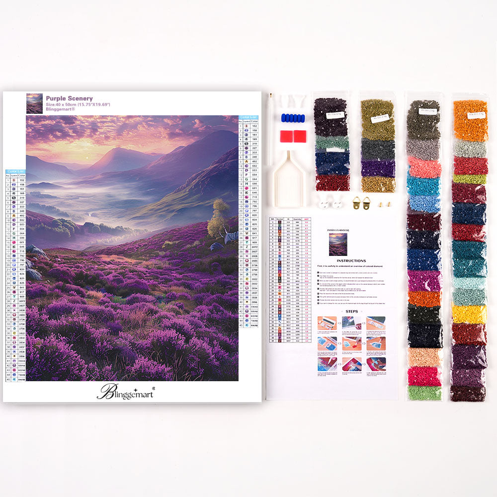 Purple Scenery