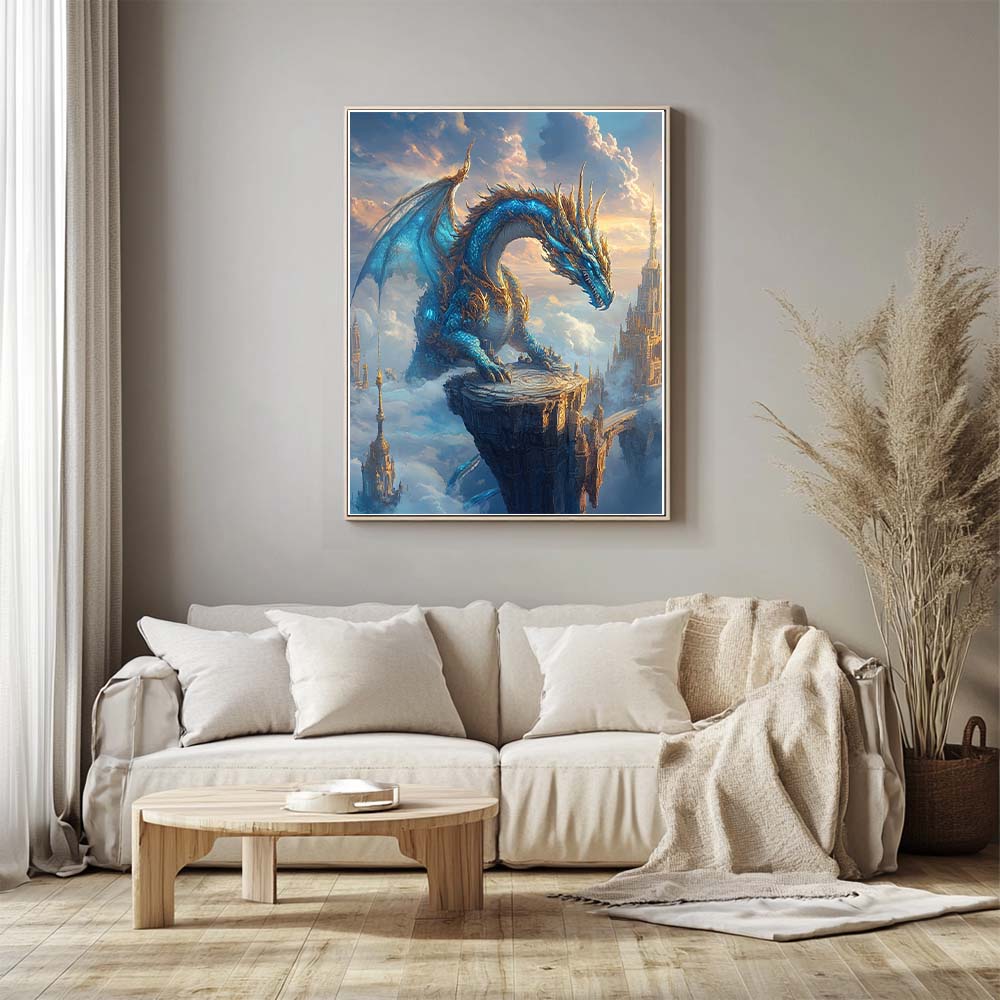 Guardian Blue Dragon