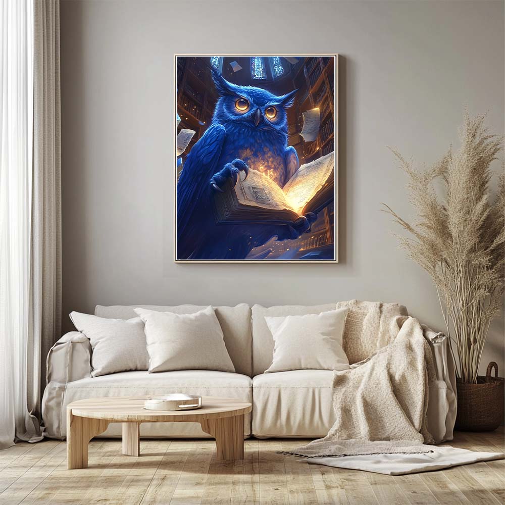 Sapphire Sage Owl