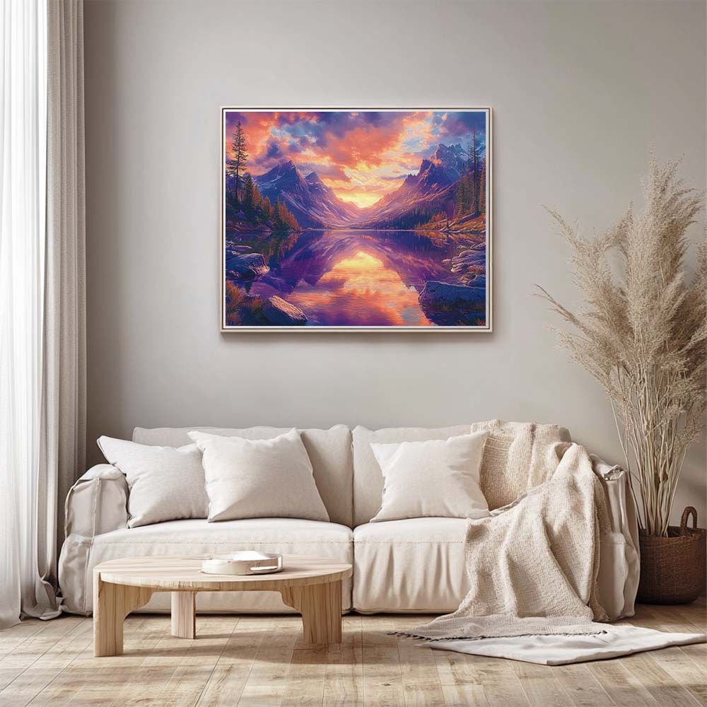 Majestic Mountain Reflection