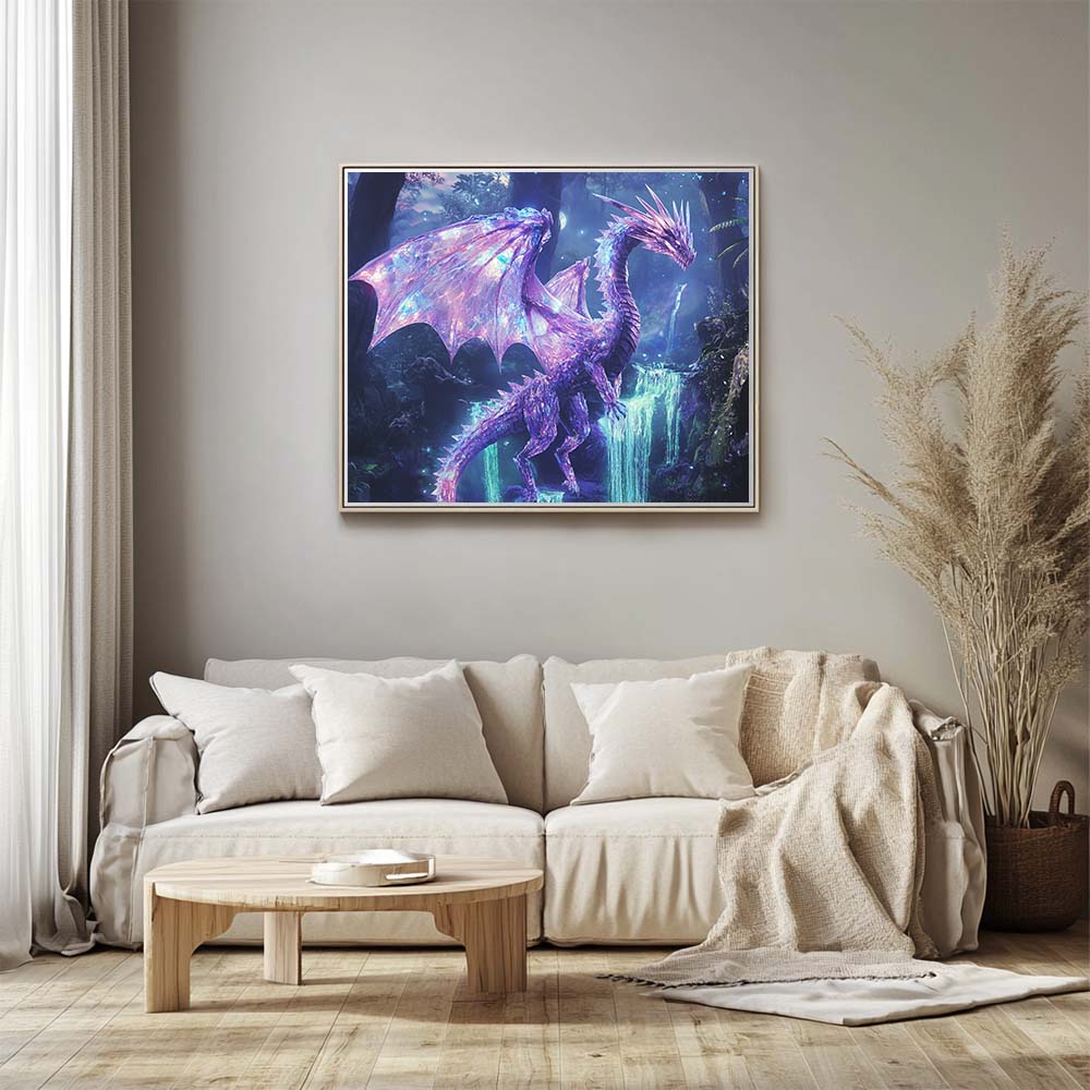 Iridescent Crystal Dragon