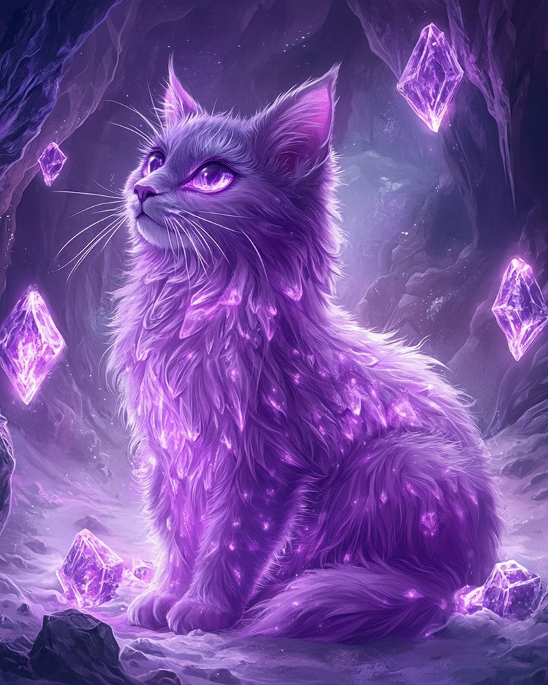Amethyst Shimmer Cat