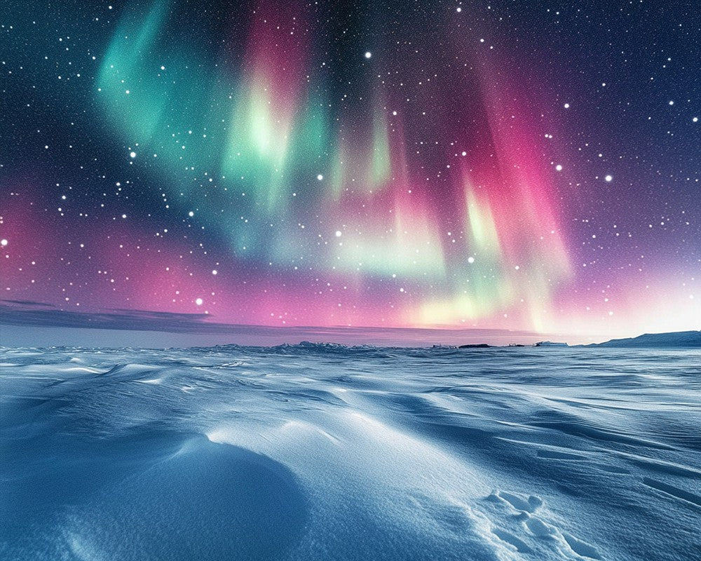 Aurora over Snowfield