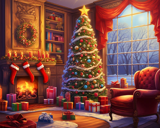 Cozy Christmas Tree