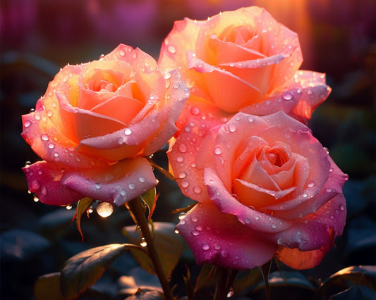 Dewy Roses