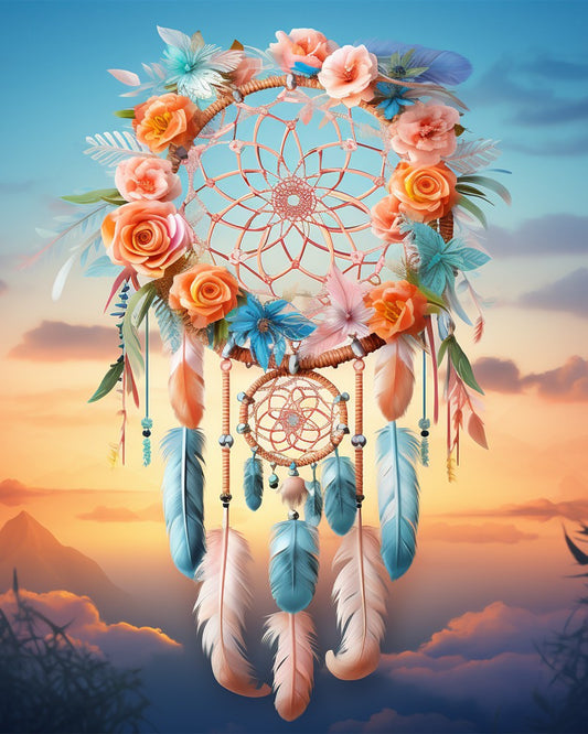 Floral Dreamcatcher