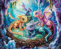 Cute Baby Dragons