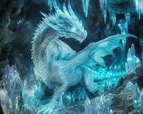 Frost Dragon in Crystal Cave