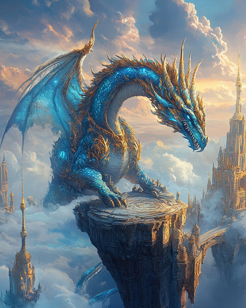 Guardian Blue Dragon