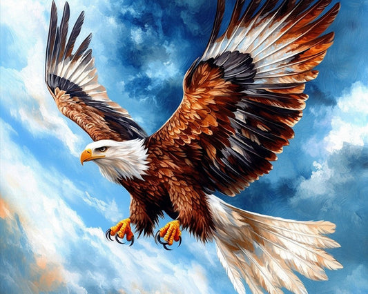 Majestic Eagle Soaring