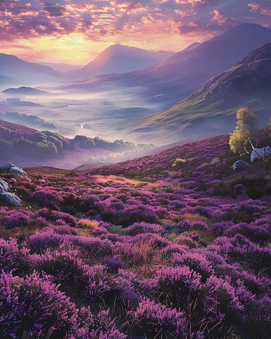 Purple Scenery